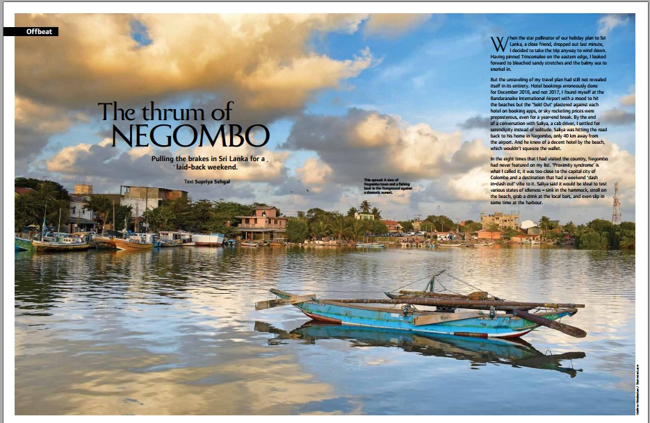 off beat vacation in negombo sri lanka