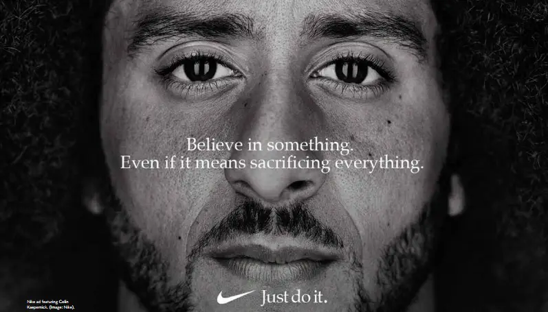 Believe in something. Even if it means sacrificing everything.